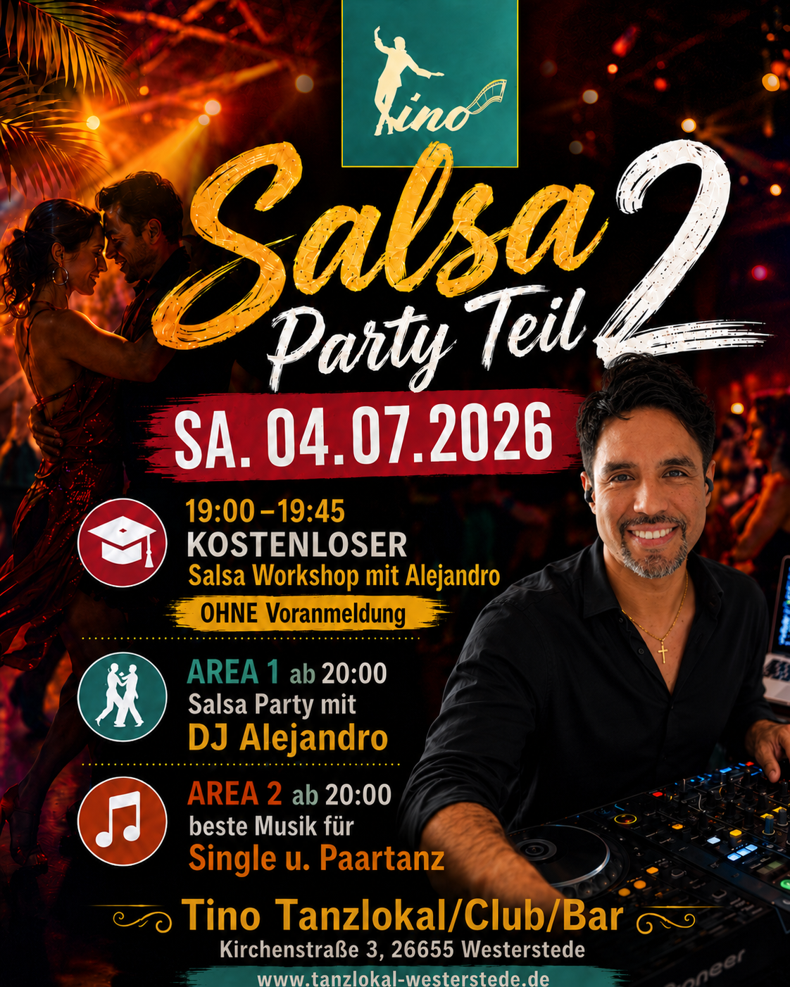 Salsa Party im Tino (Teil 2) in Westerstede