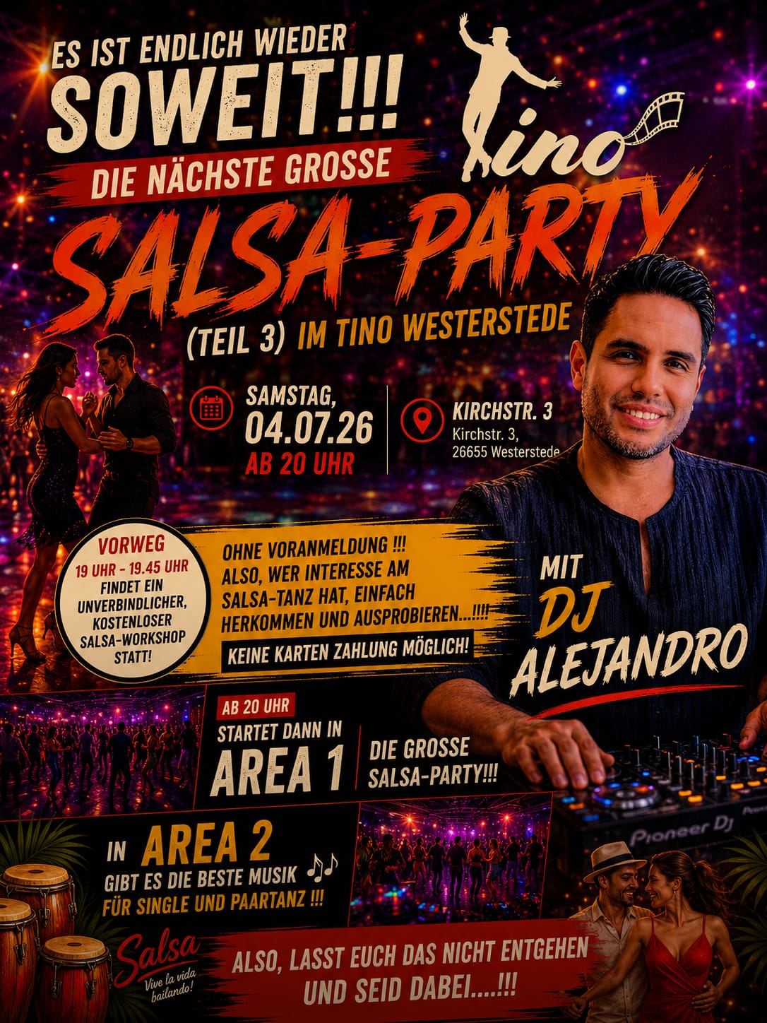 Salsa Party im Tino (Teil 3) in Westerstede