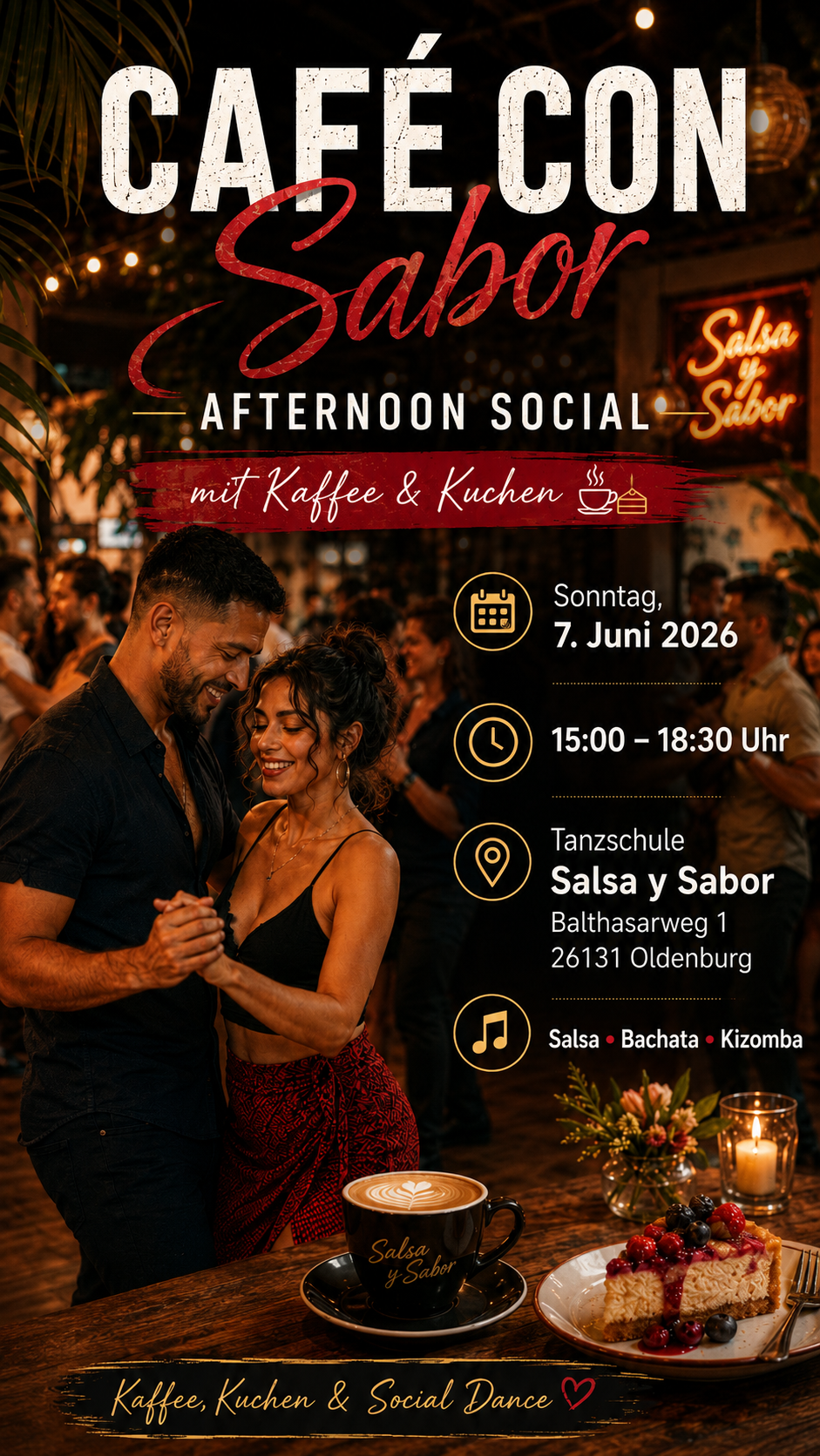 Café con Sabor – Afternoon Social in Oldenburg